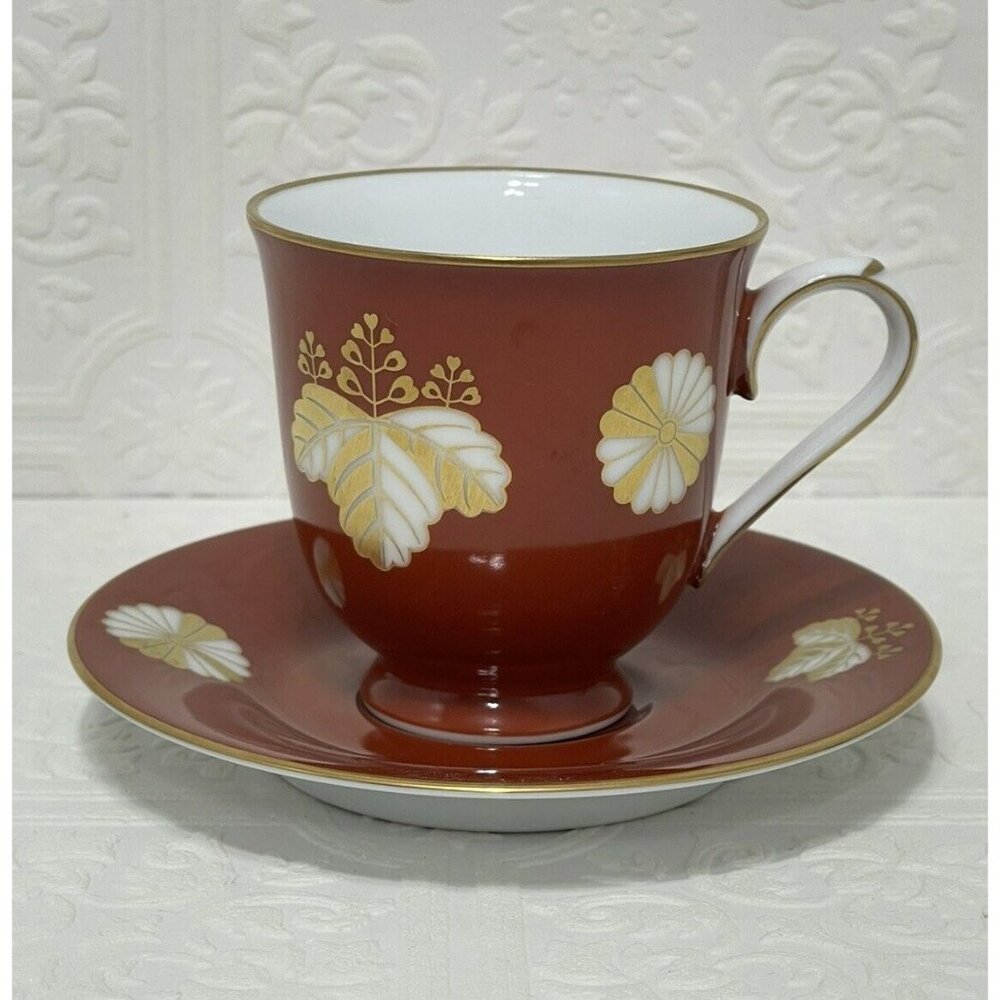 Vintage Danbury Mint Noritake Miniature  Tea Cup and Saucer Set